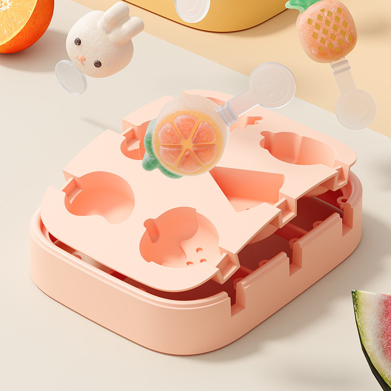 雪糕模具食品级硅胶可爱