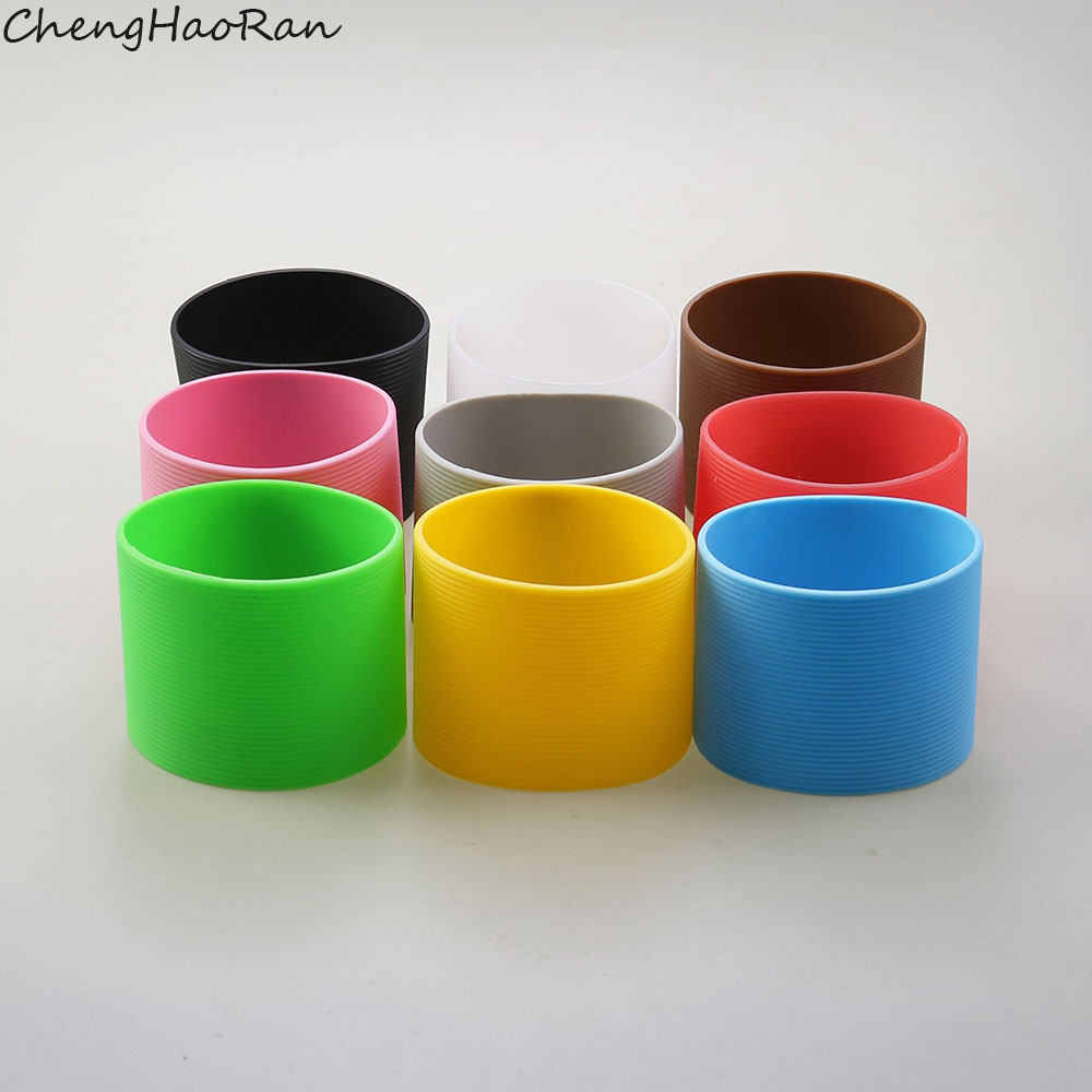 6cm直筒玻璃水杯防滑套耐热防烫隔热硅胶套杯套保温杯茶杯套,餐饮具,杯套,淘宝优惠券,粉丝福利购,淘宝优惠卷