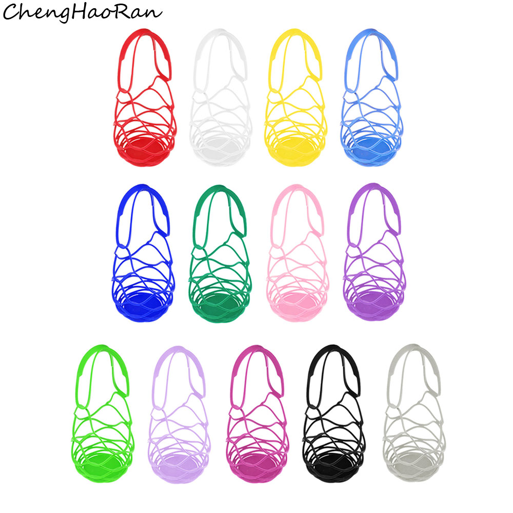 硅胶红酒手提袋隔热垫防滑垫食品级硅胶餐垫便携红酒饮料提篮网袋