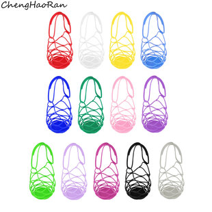 硅胶红酒手提袋隔热垫防滑垫食品级硅胶餐垫便携红酒饮料提篮网袋