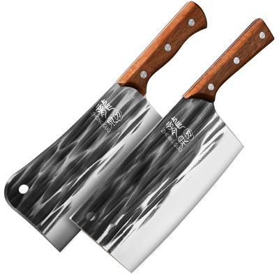 正品质保20年龙泉砍骨刀家用刀具