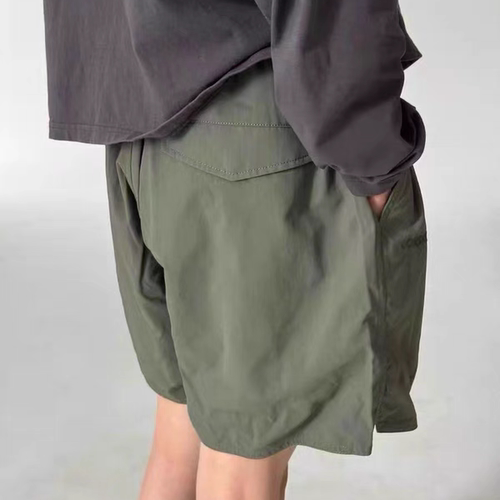 日系潮流户外WILDTHINGS尼龙速干基础款短裤男女宽松