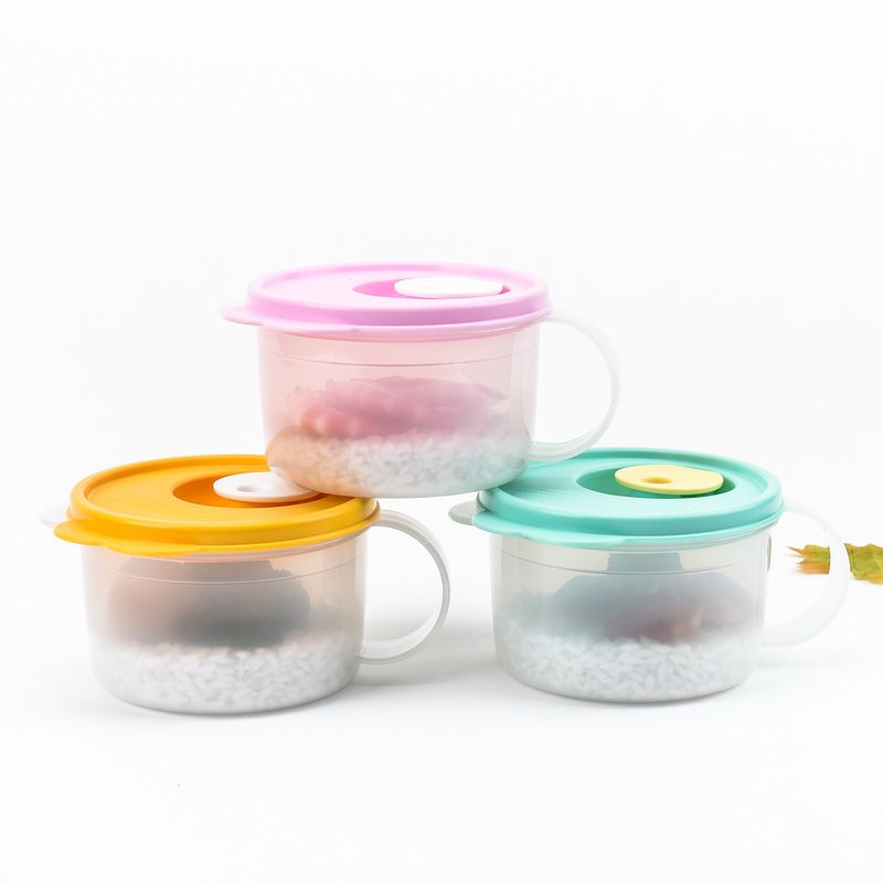 特百惠水晶汤碗460ml 饭盒汤碗微波炉保鲜正品官方官网正品特价店