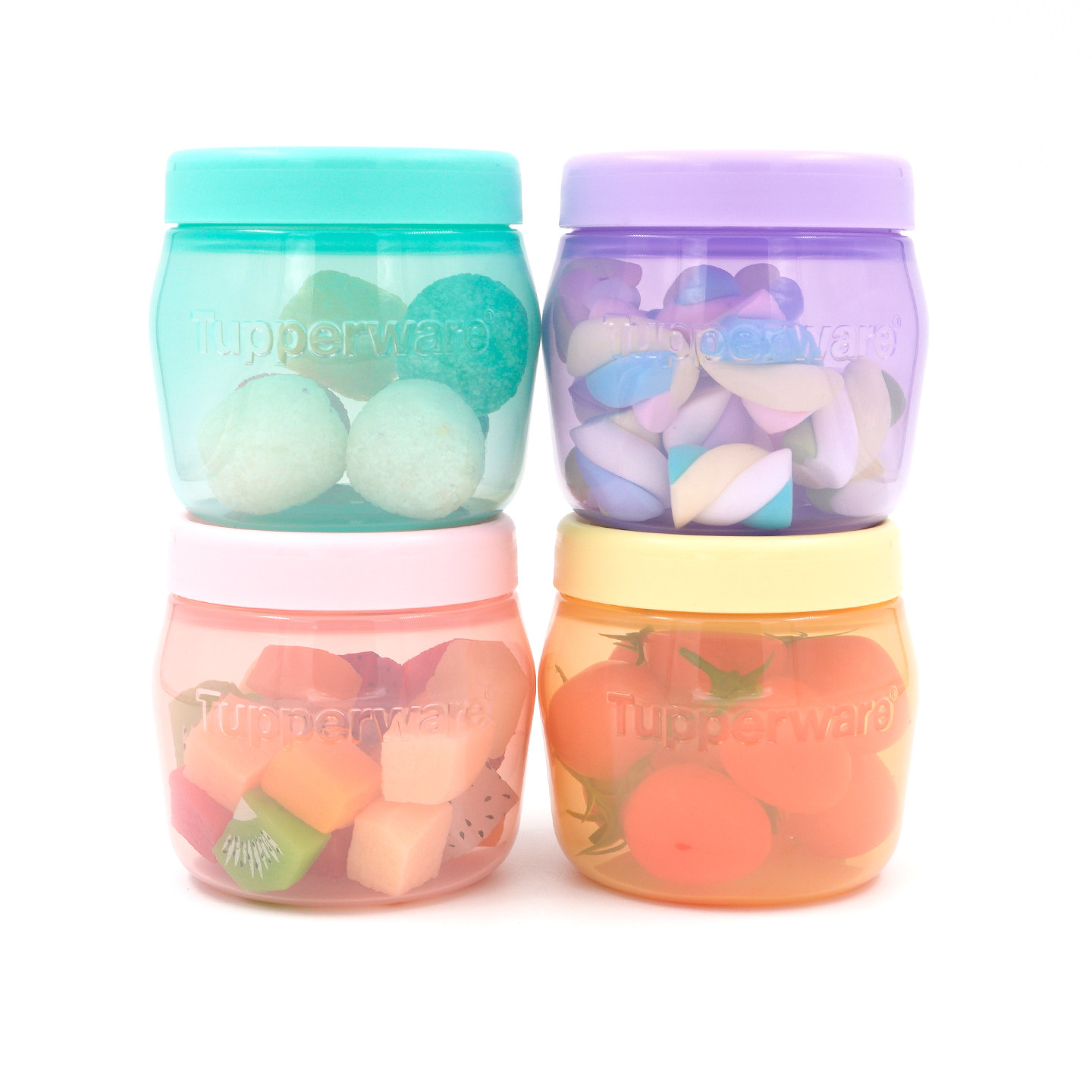 Tupperware/特百惠迷你密封圆罐