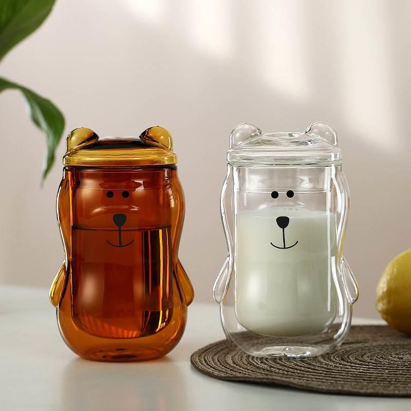 Water glass mug Coffee Cup Set Heat-resistant Double Handle