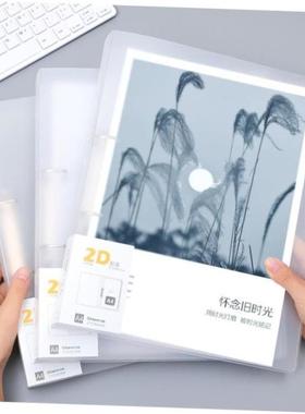 folder a4 2-d ring file 2791holes loose leaf binder活页夹文