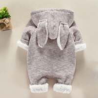 Baby Winter Clothes Warm Jumpsuit Newborn Infant Baby Boy Gi thumbnail 6