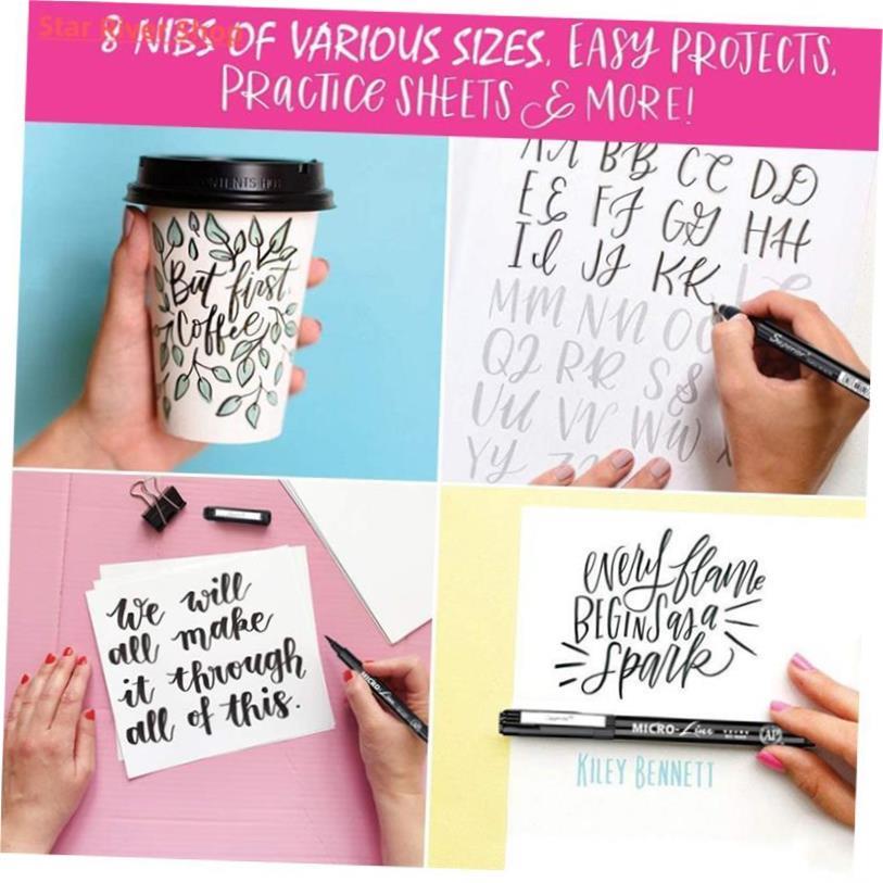 Calligraphy Hand Lettering Pens, Pigment Liner Micron Pen Se