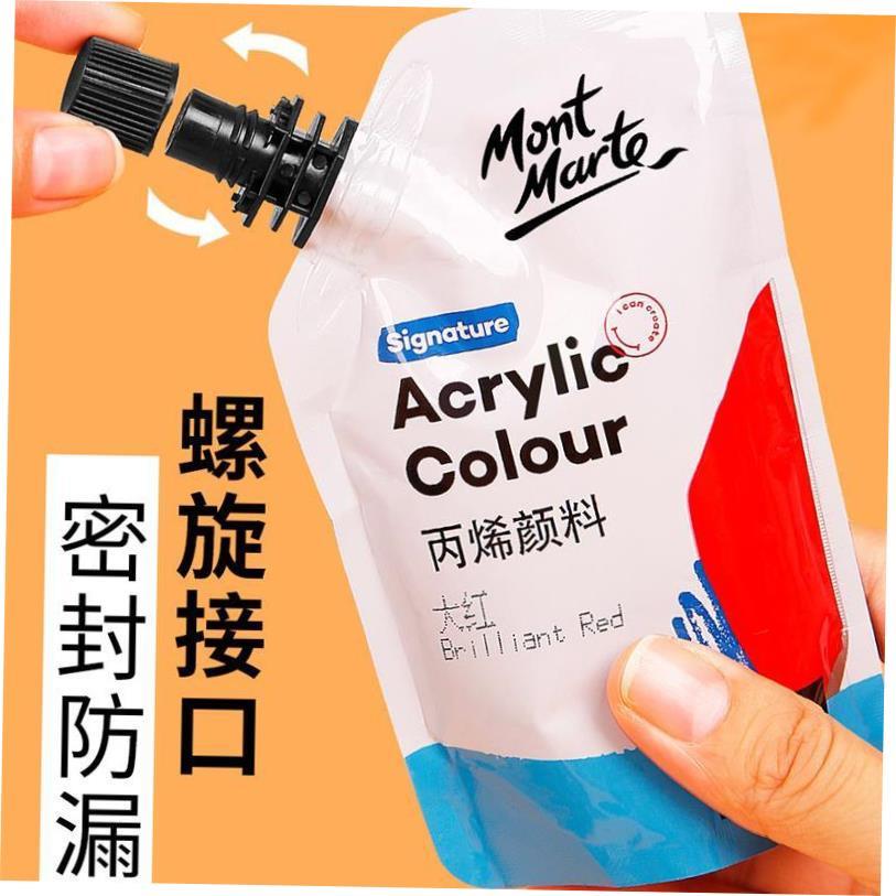 Acrylic paint set 48colours丙烯颜料补充袋装 art painting