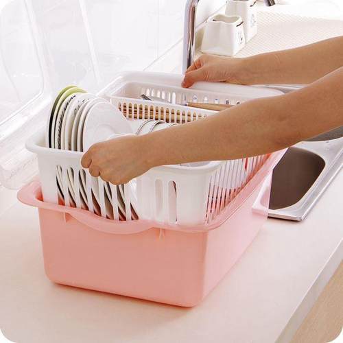 chopstics dishes dishes rack shelf box bowls plastic storage