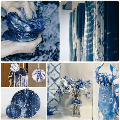 2g/Bag Fabric Tie Dye Pigments Old Clothes Refurbished Powde