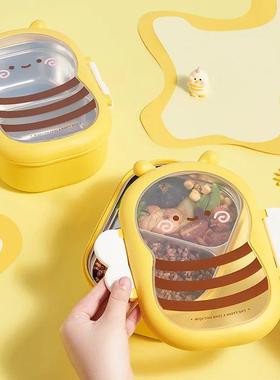 Outing Tableware Portable Stainless Steel Lunch Box Baby Chi