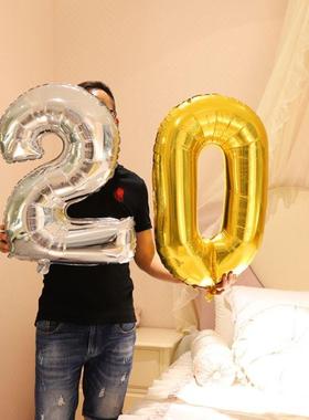 Highquality Birthday number balloon party decoration
