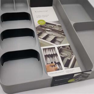 Three-in-one large knife and fork drawer organizer spoon for