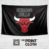 芝加哥公牛队Chicago 饰背景布海报挂毯挂布 Bulls定制周边墙布装