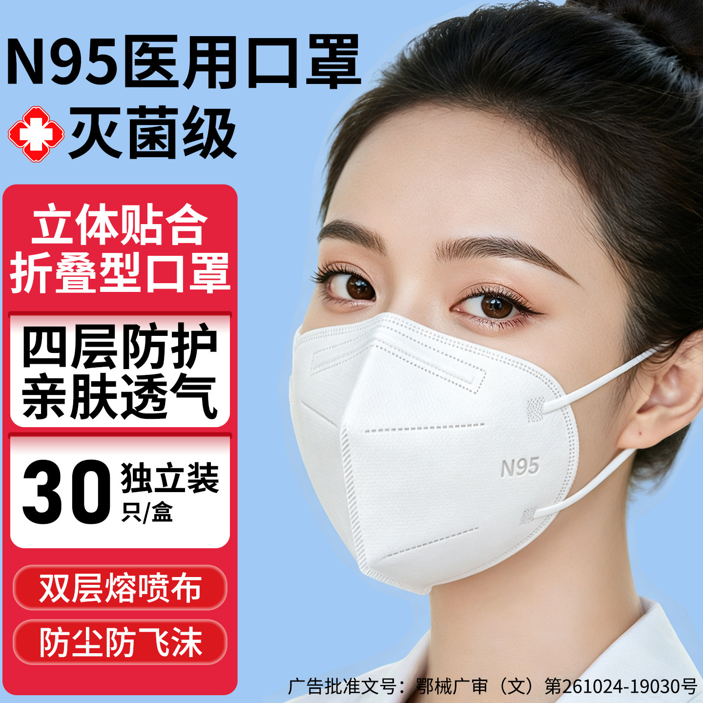 n95医用防护口罩防工业粉尘专用