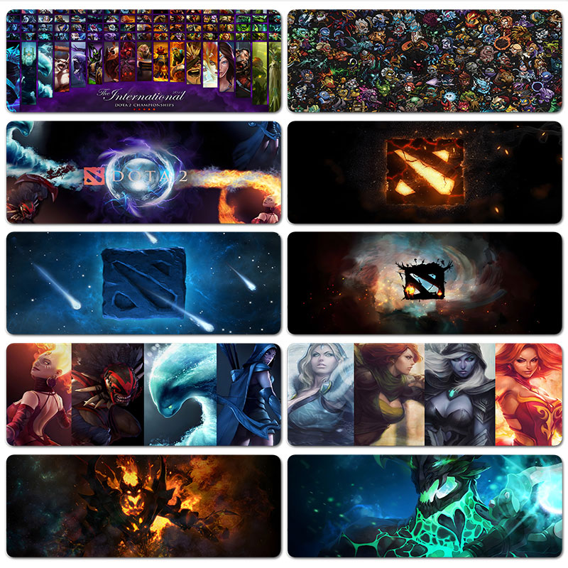 刀塔DOTA2鼠标垫子超大号桌垫办公电脑键盘垫锁边游戏电竞剑圣男