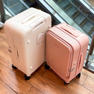 2025年新款大容量行李箱超轻拉链拉杆箱侧开盖旅行箱20密码箱30寸