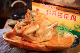 封开杏花鸡封开特产风味正宗广远酱油杏花鸡整只熟食包装500g
