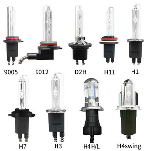 汽车氙气大灯H1H7H3H11近远光一体9005高亮聚光疝气9006透镜灯