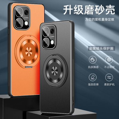 OPPOA6手机壳A65G保护套OPPO PLS120金属磨砂OPPA65G镜头膜全包OPP0PP0PPO带支架OPOPA铝合金PPOA适用OPA外壳