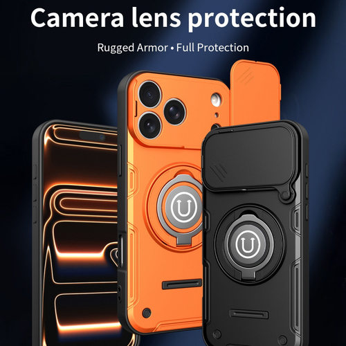 适用苹果17pro手机壳iPhone17promax保护套镜头左右推窗ip16peo磁吸支架i16pto全包防摔pr0max软边pmax硬外壳