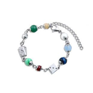 法国Moleubak不掉色嘻哈手链男生潮牌小众设计感欧美高级男士