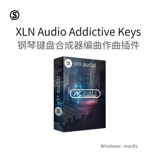 XLN Audio Addictive Keys 钢琴键盘乐器 制作人合成器插件Pc/Mac