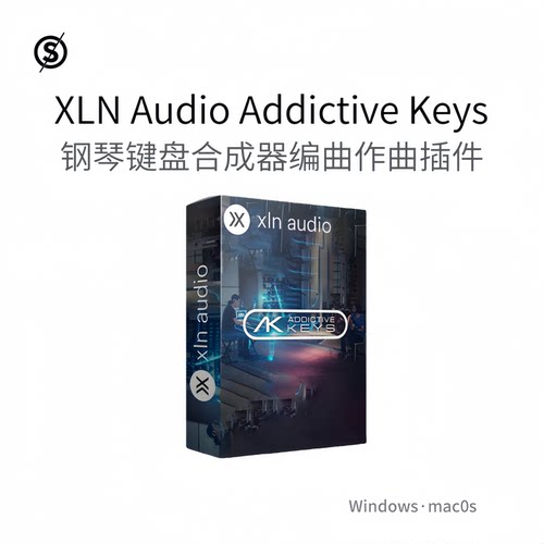 XLN Audio Addictive Keys 钢琴键盘乐器 制作人合成器插件Pc/Mac