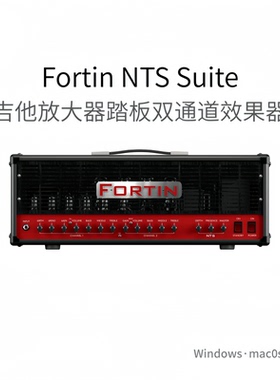 Fortin NTS Suite 吉他放大器 增益音调踏板双通道Win