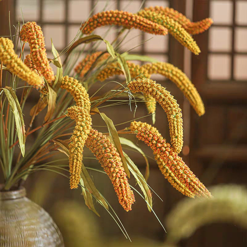 仿真植物麦穗稻谷仿真花田园风水稻仿真农作物摆放花束室内外摆件