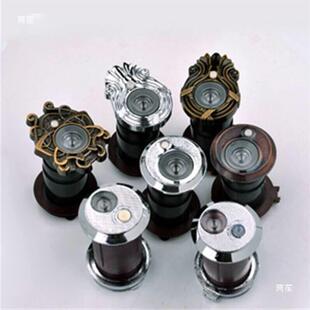 老式盼盼防盗门门铃通用高清门镜带铃一体二合一家用