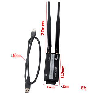 M.2KEYB转USB3.0转接板带SIM卡槽带外壳WWAN/4GLTE模块