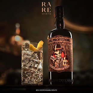 意大利意教授老杰瑞金酒DEL GIN花香和果香杜松子酒 PROFESSORE