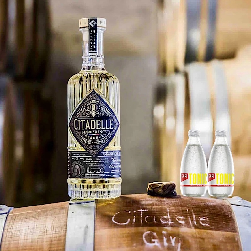 法国巍城珍藏陈年金酒CITADELLE RESERVE GIN带盒多层次杜松子酒