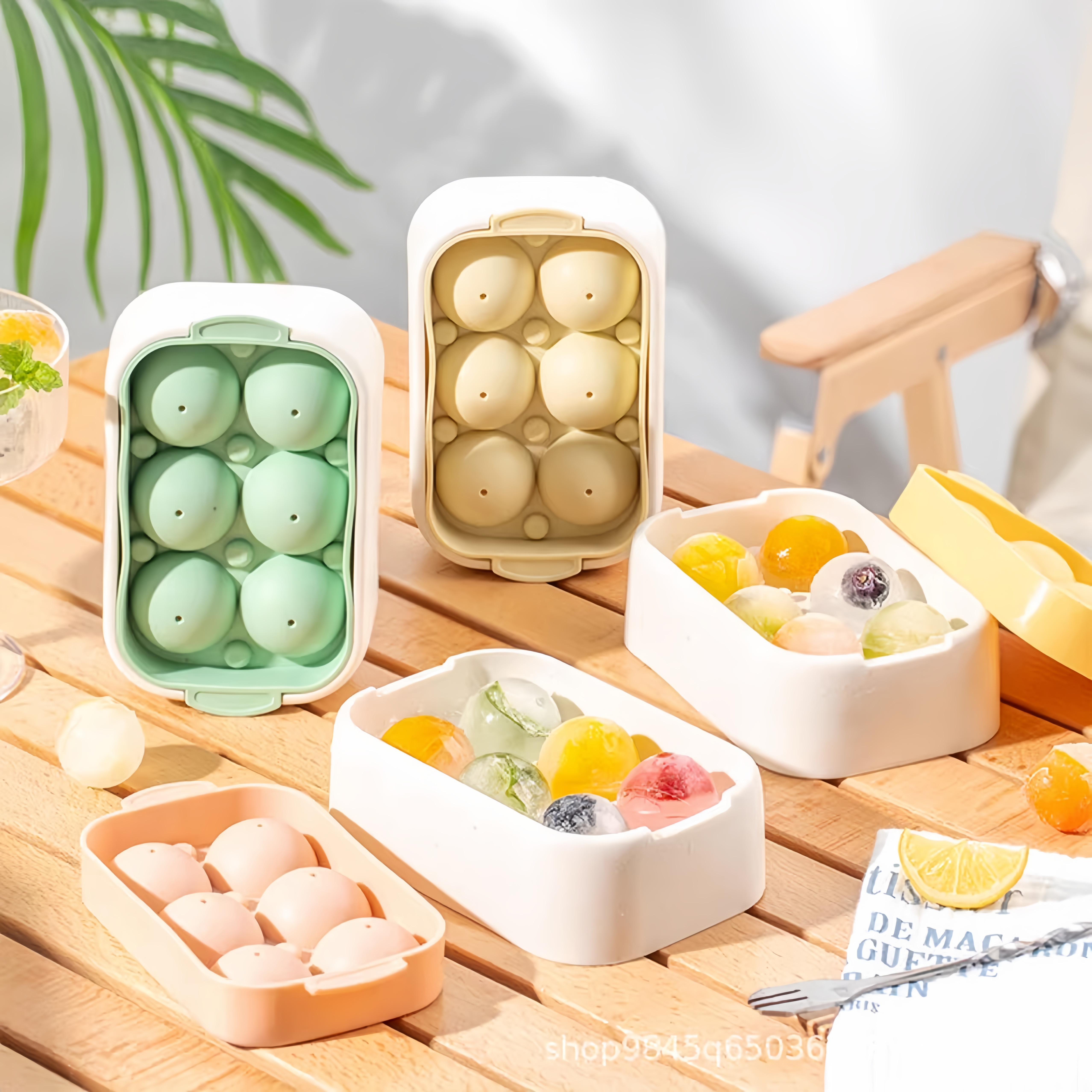 食品级雪糕模具家用冰格冻冰块做冰淇淋冰糕雪球按压式矽胶冰模具