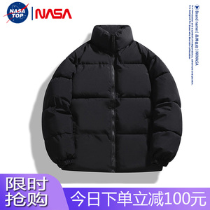 NASA联名冠军羽绒棉衣男棉服冬季加厚夹克外套潮牌宽松面包服棉袄