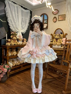 doll感jsk吊带连衣 YoYo酱原创设计Lolita洋装 祈春桃桃