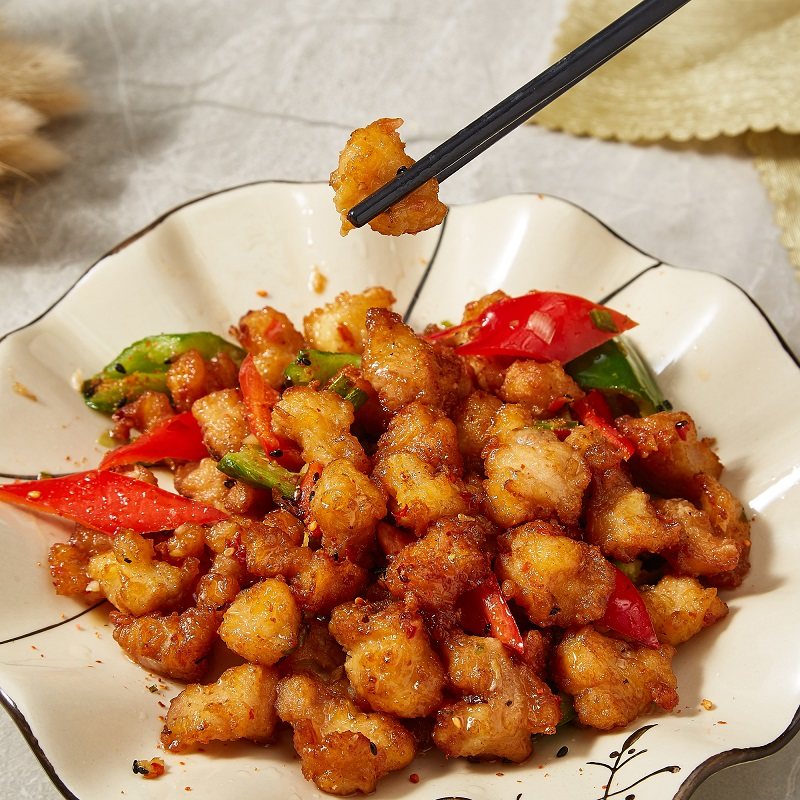 汇兴旺掌中宝蒜香鸡软骨酒店家宴速食半成品下酒菜新鲜冷冻膝软骨