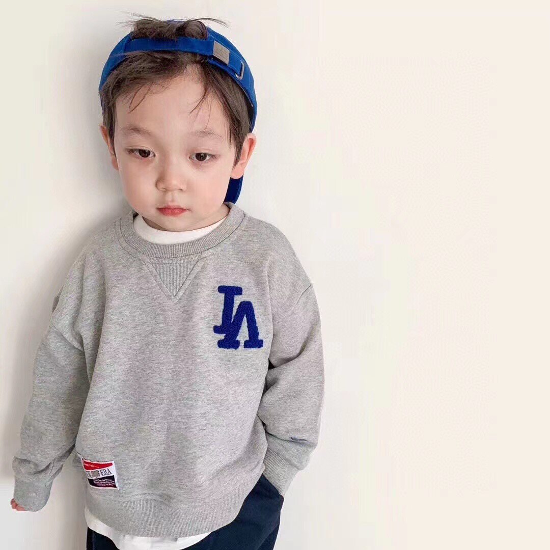 童装冬季男童韩版加绒卫衣