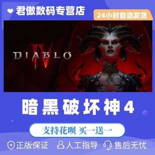 暗黑破坏神4 暗黑破坏神® 单人 PC正版 合作 在线合作 游戏 憎恨之躯 Steam