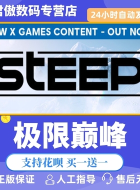 Steam PC正版 游戏 极限巅峰 Steep™ 君傲数码