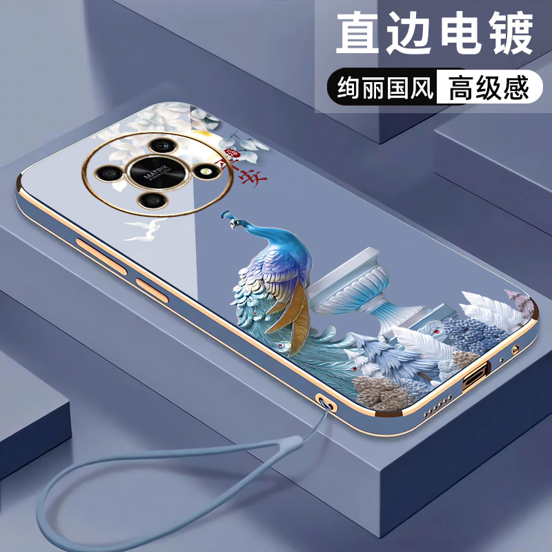 华为软壳手机壳中国风