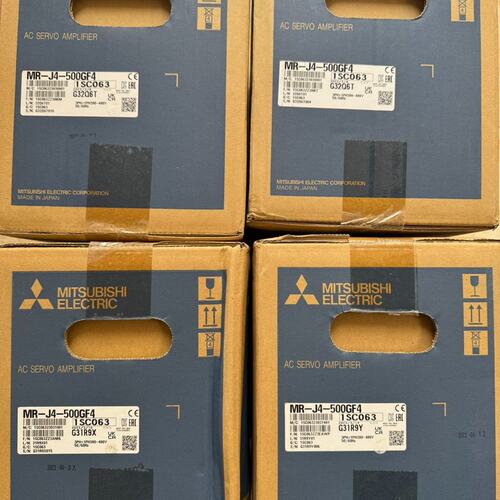 议价伺服驱动器MR-J4-500GF4四台，实物可维修