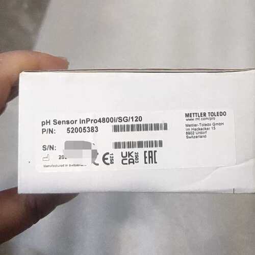 议价梅特勒TOLEDO pH传感器InPro4800i/SG/1可维修