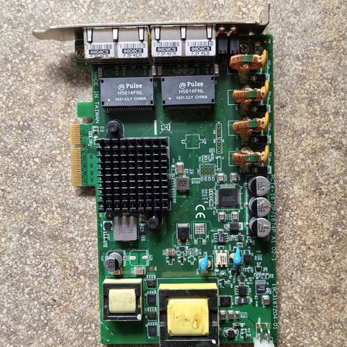 议价研华PCIE-1672P/1674P四口网卡，台湾制造，成色可维修