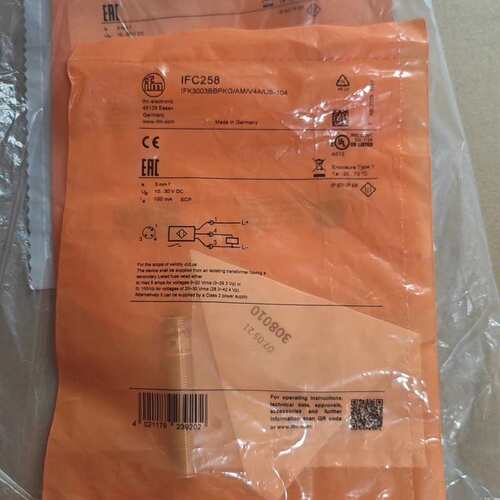 议价德国IFM易福门IFC258全金属电感式接近开关IF可维修