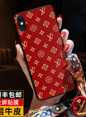 匠恒年兔新年款适用苹果x手机壳iphone11国潮xr原创11pro保护套真皮max镜头全包xsmax外壳红色本命年女神过年