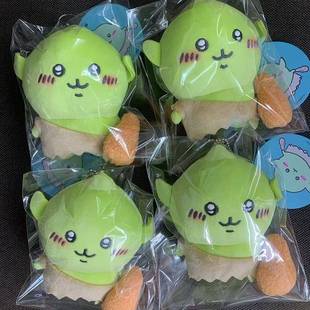 日单chiikawa鸡腿哭唧唧哥布林挂件带吊牌布标毛绒件挂娃娃