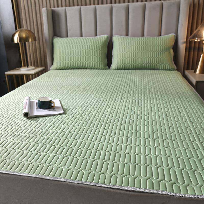 儿乳童胶凉席三件套夏季空调席子家用冰丝软凉席四件套乳胶席,床上用品,乳胶席,淘宝优惠券,粉丝福利购,淘宝优惠卷